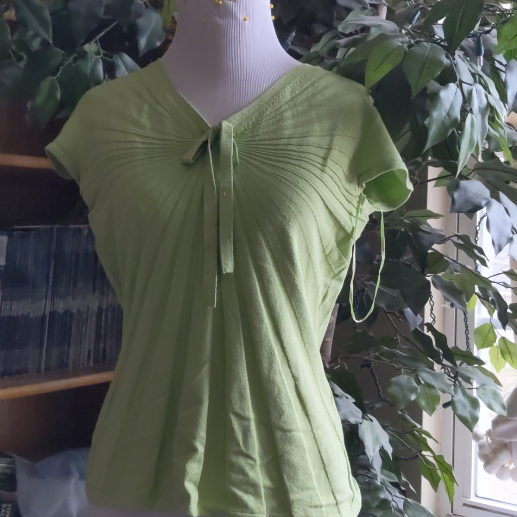 Lime Green Knit